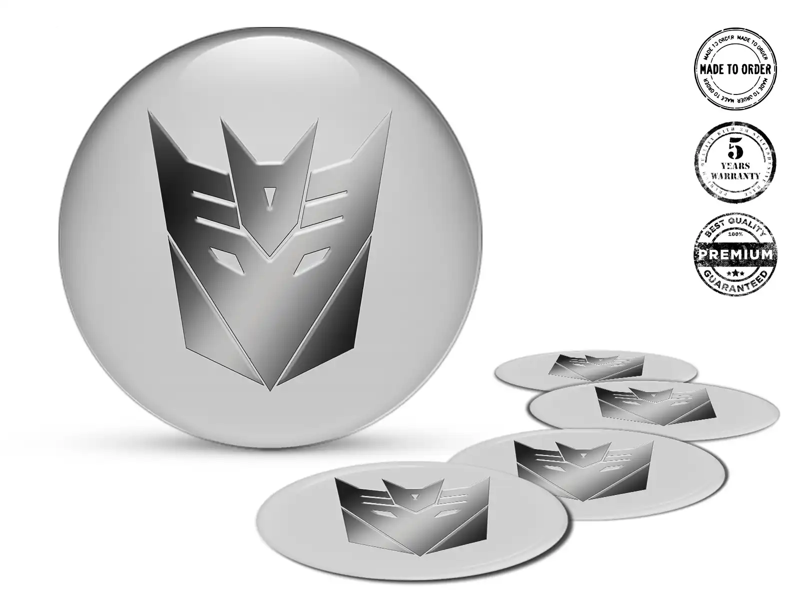 Wheel Decals Edition High-Quality Resin Stickers